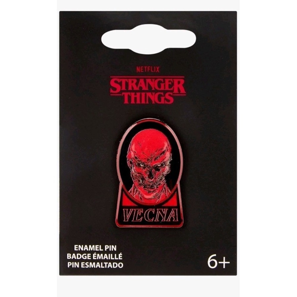 NEW Netflix Stranger Things Vecna Tonal Portrait Enamel‎ Pin